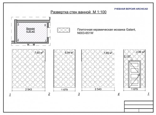 ArchiCAD для дизайнера интерьера: проектирование и визуализация – работы студентов - 18