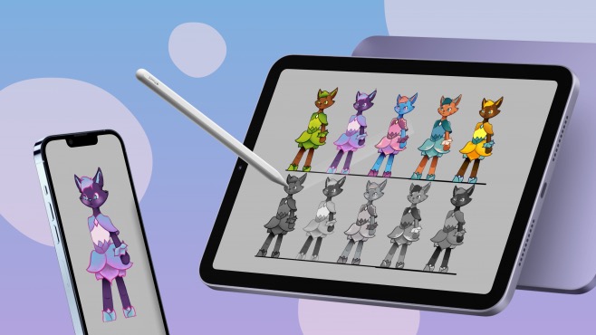 Дизайнер-иллюстратор. Профессиональный курс – работы студентов - 7