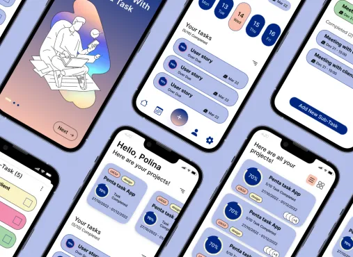 Веб-дизайнер. Профессиональный курс: дизайн и анимация интерфейса – работы студентов - 34